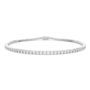 a diamond tennis bracelet